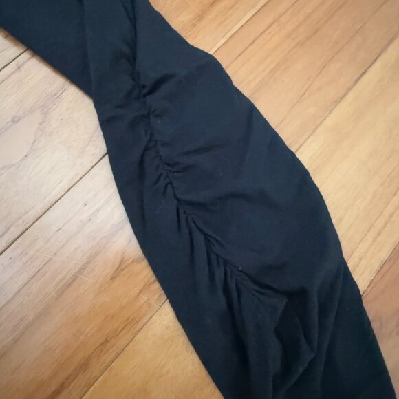 Women Express Square Neck Wide Strap Jumpsuit in Black Size Small - Picture 8 of 11